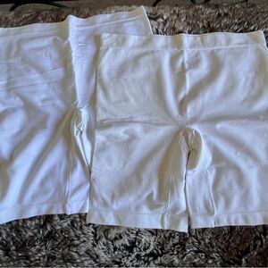 White Women’s Biker Shorts Panties